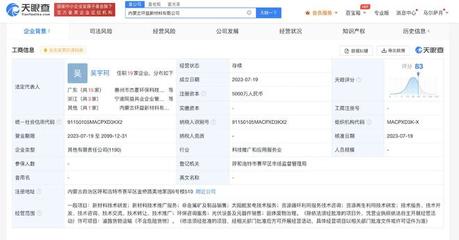 TCL在內蒙成立新材料公司 含光伏設備銷售業務