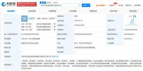 TCL實業控股在天津成立新能源公司