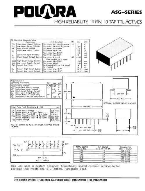 ,ic型號asg 0100s,asg 0100s pdf資料,asg 0100s經銷商,ic,電子元器件